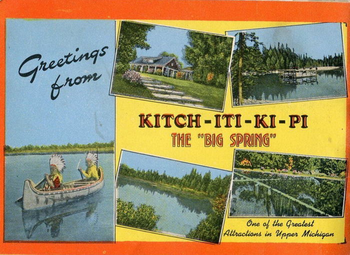 Kitch-iti-kipi - POSTCARD